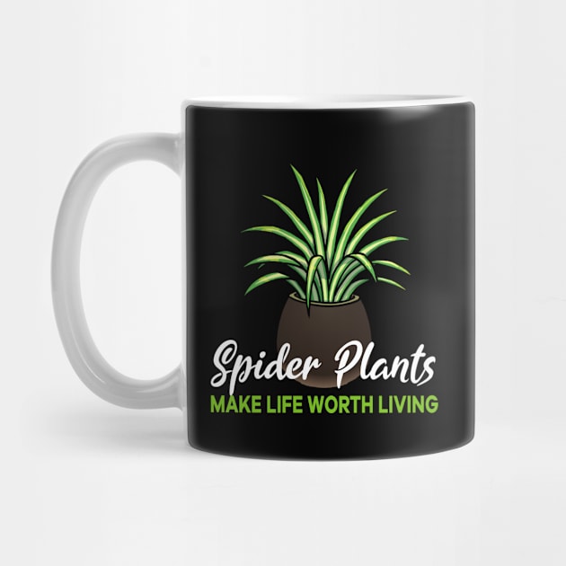 Spider Plants make life worth living by Graphic Garden